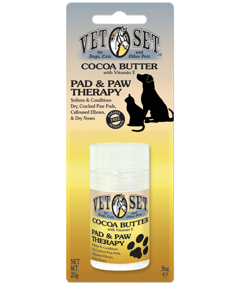 VETSET Cocoa Butter Pad & Paw Therapy Stick, .9 Oz., 25g.